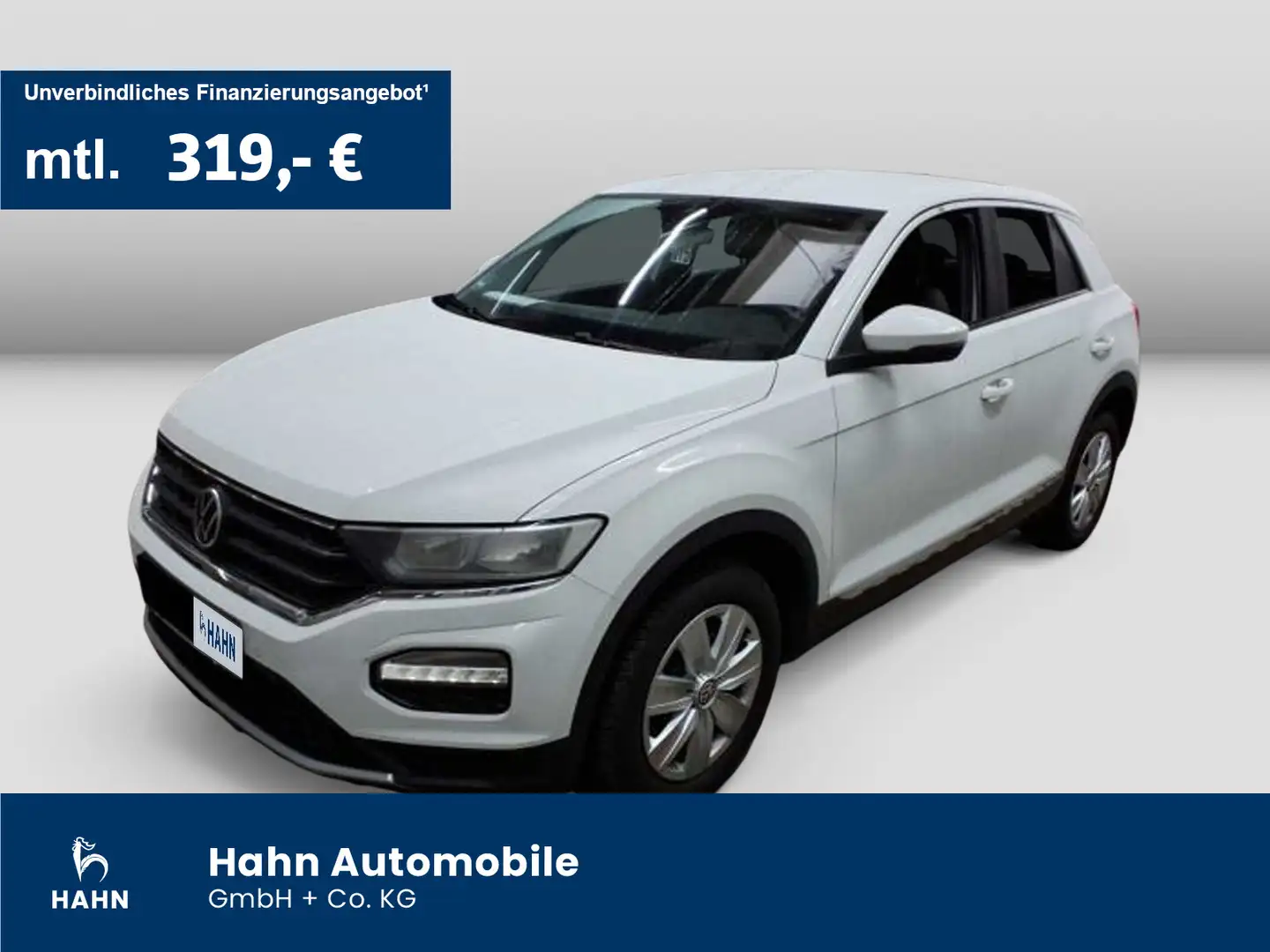 Volkswagen T-Roc 1.5TSI Sport Standh AHK ACC PDC Navi Weiß - 1