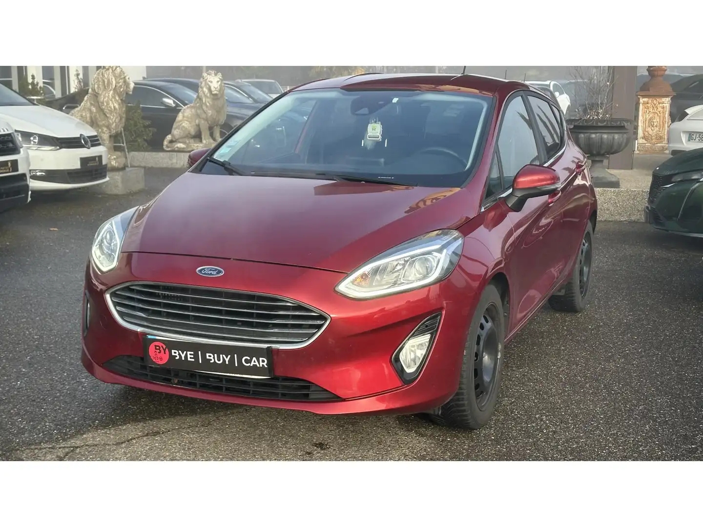 Ford Fiesta Fiesta 1.0 EcoBoost - 100 S\u0026S Euro 6.2    Titanium Rouge - 1