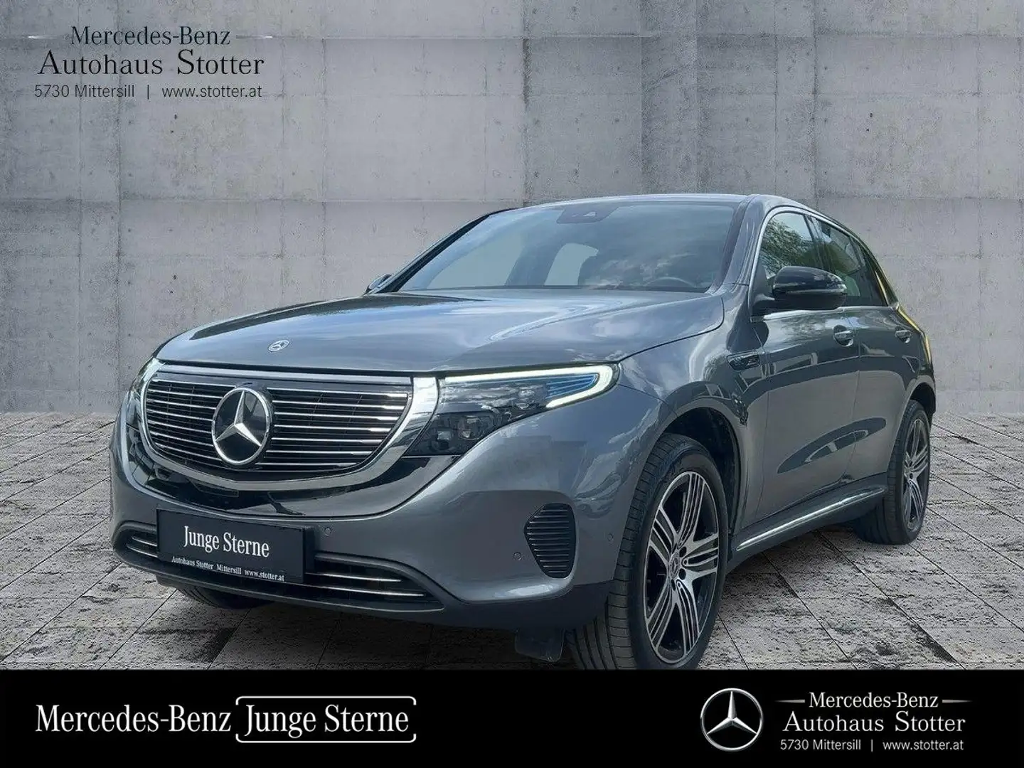 Mercedes-Benz EQC 400 4MATIC *MBUX*Mbeam*CarPlay*RKam* Grau - 1