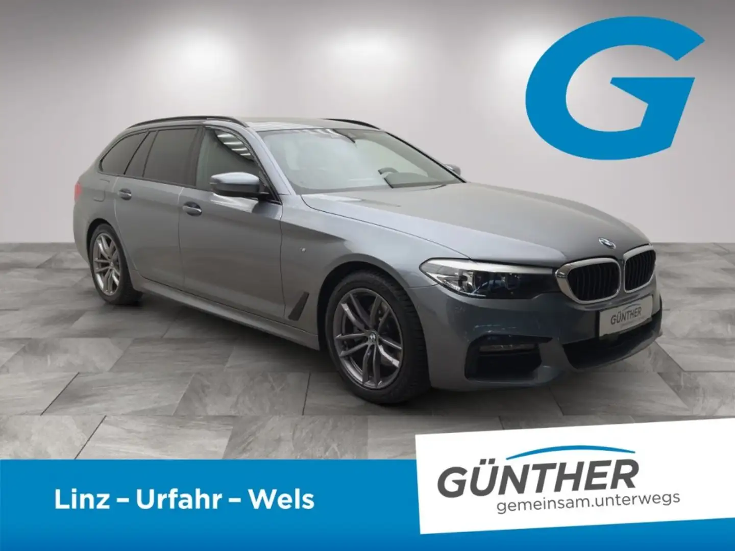 BMW 520 d Touring M Sport Aut. Grau - 2