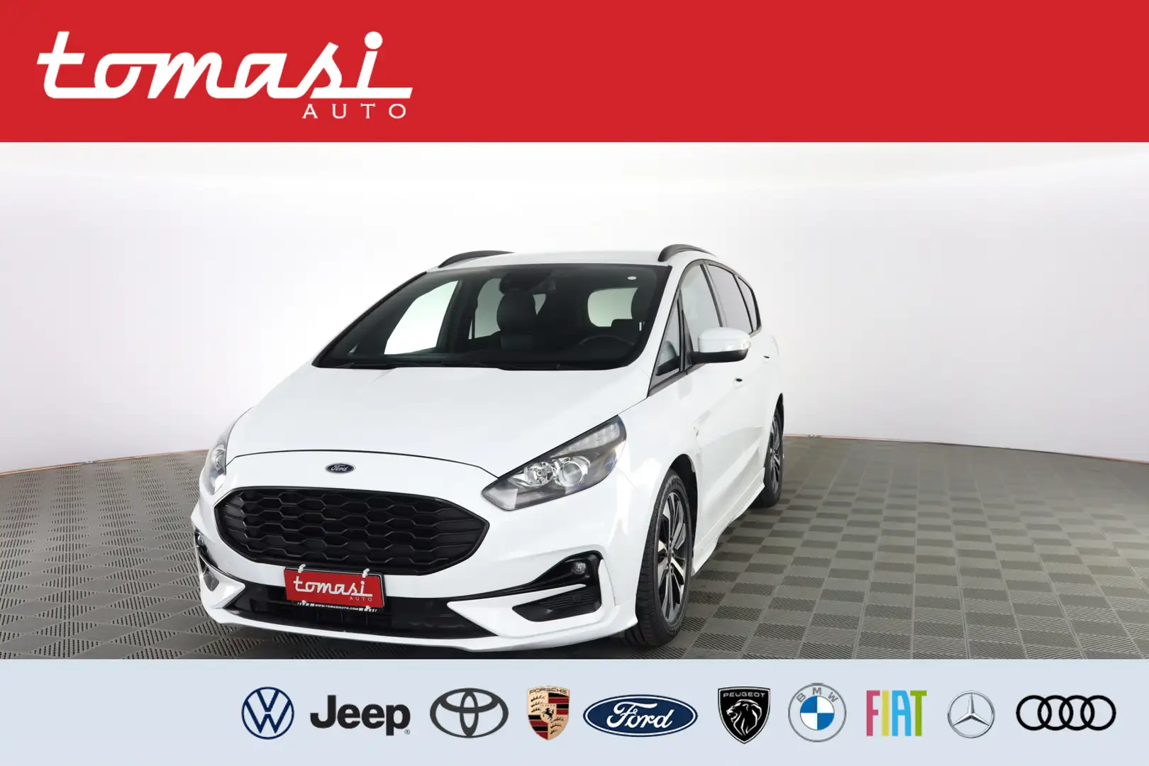 Ford S-Max S-Max 2.5 Full Hybrid 190CV CVT 7p.ST-Line Busines Bianco - 1