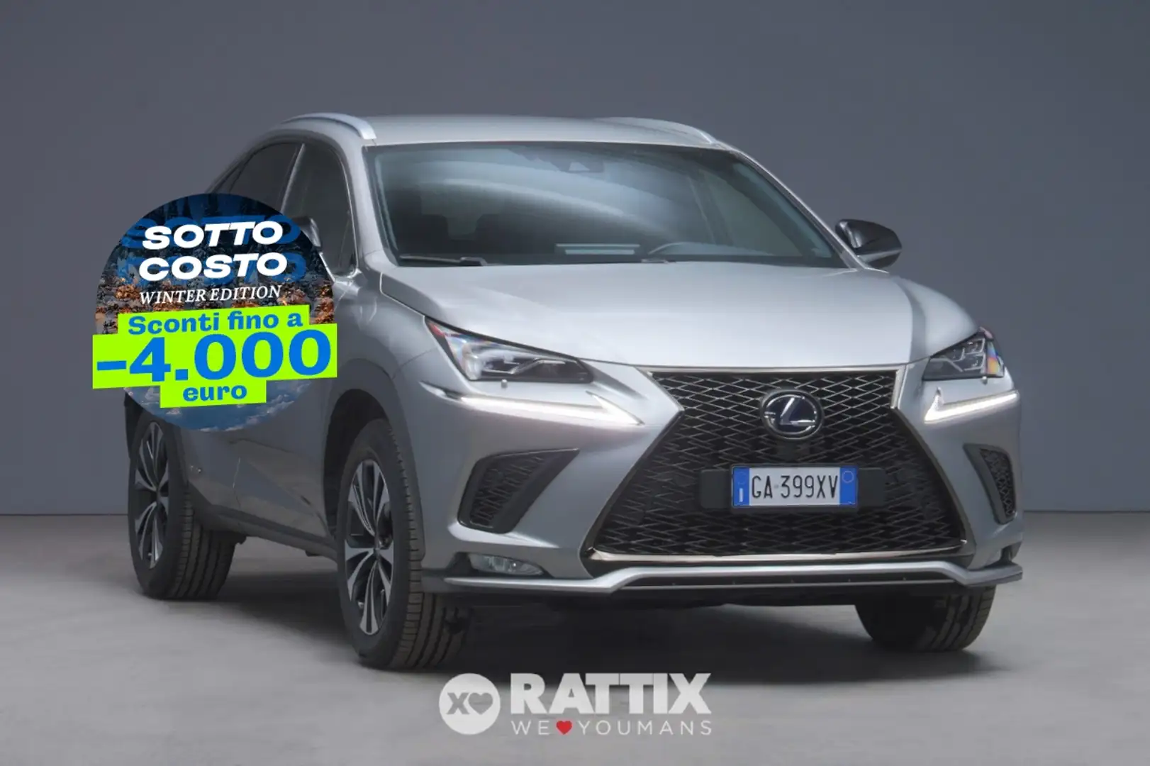 Lexus NX 300h 2.5 Hybrid Sport 4WD CVT Gris - 1