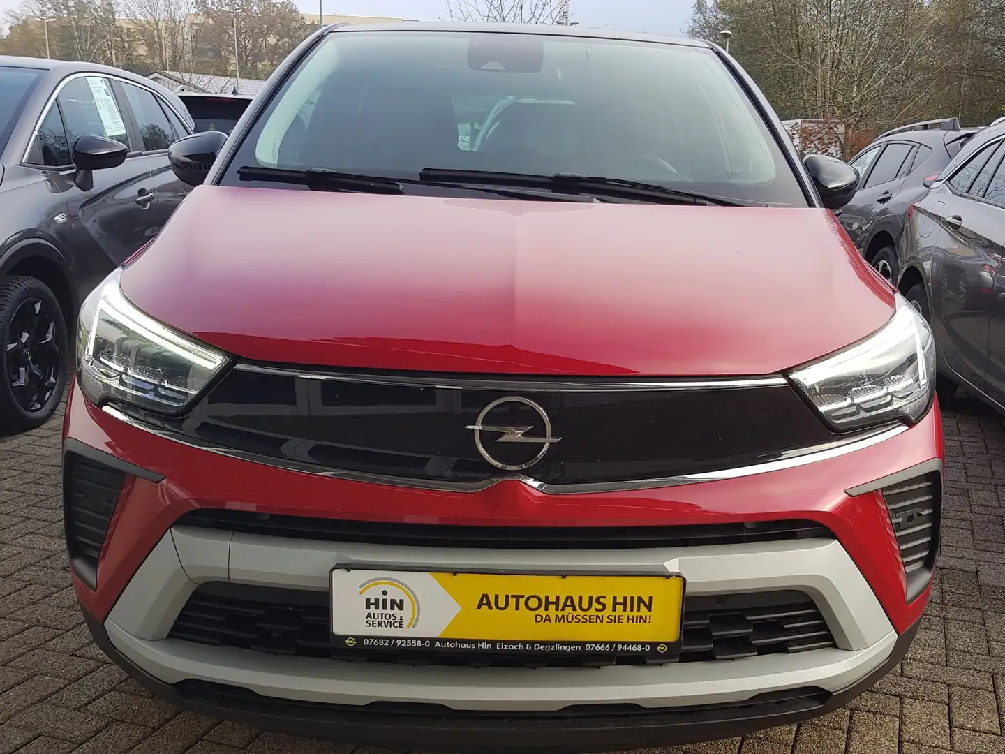 Opel Crossland 1.2 Turbo Elegance -weitere 450 Fahrz. lieferbar- Rot - 2