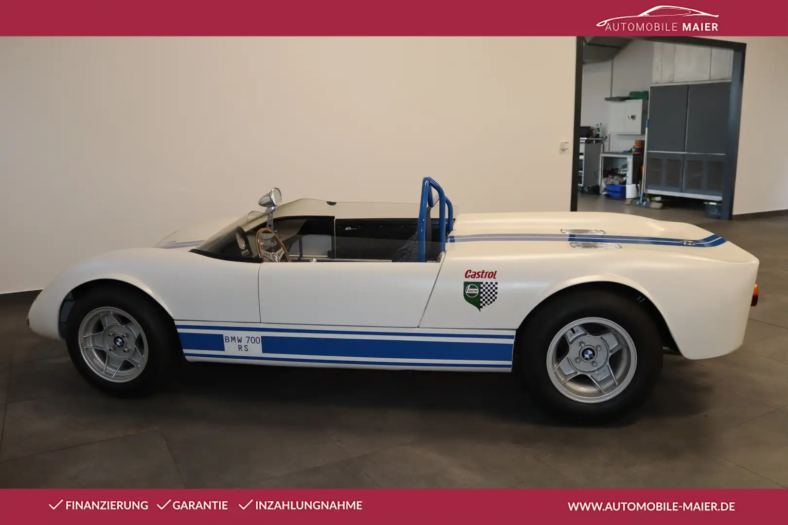 BMW 700 RS Spezial Bergrennen Restauriert Blanc - 2