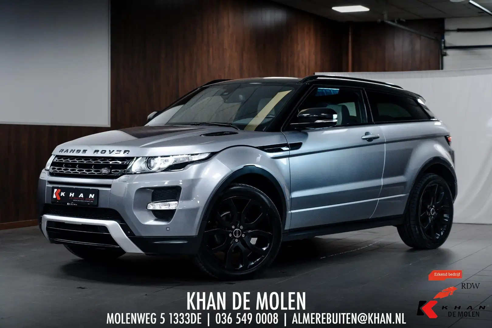 Land Rover Range Rover Evoque Coupé 2.0 Si 4WD Prestige VOL|Pano|Trekhaak|360º|E Gris - 1