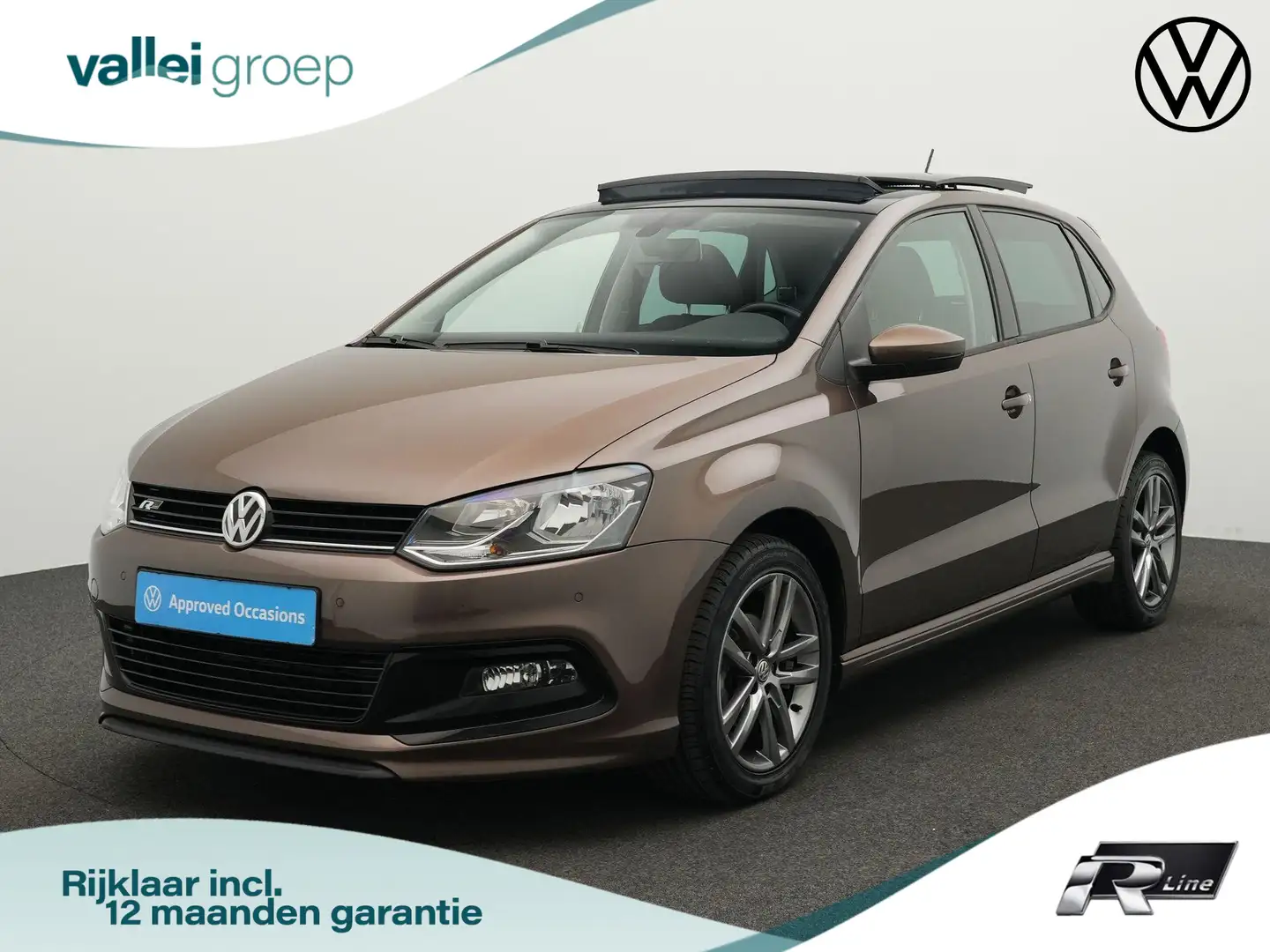 Volkswagen Polo 1.2 TSI 90 pk Highline / R-Line | Panoramadak | Pa Marrone - 1