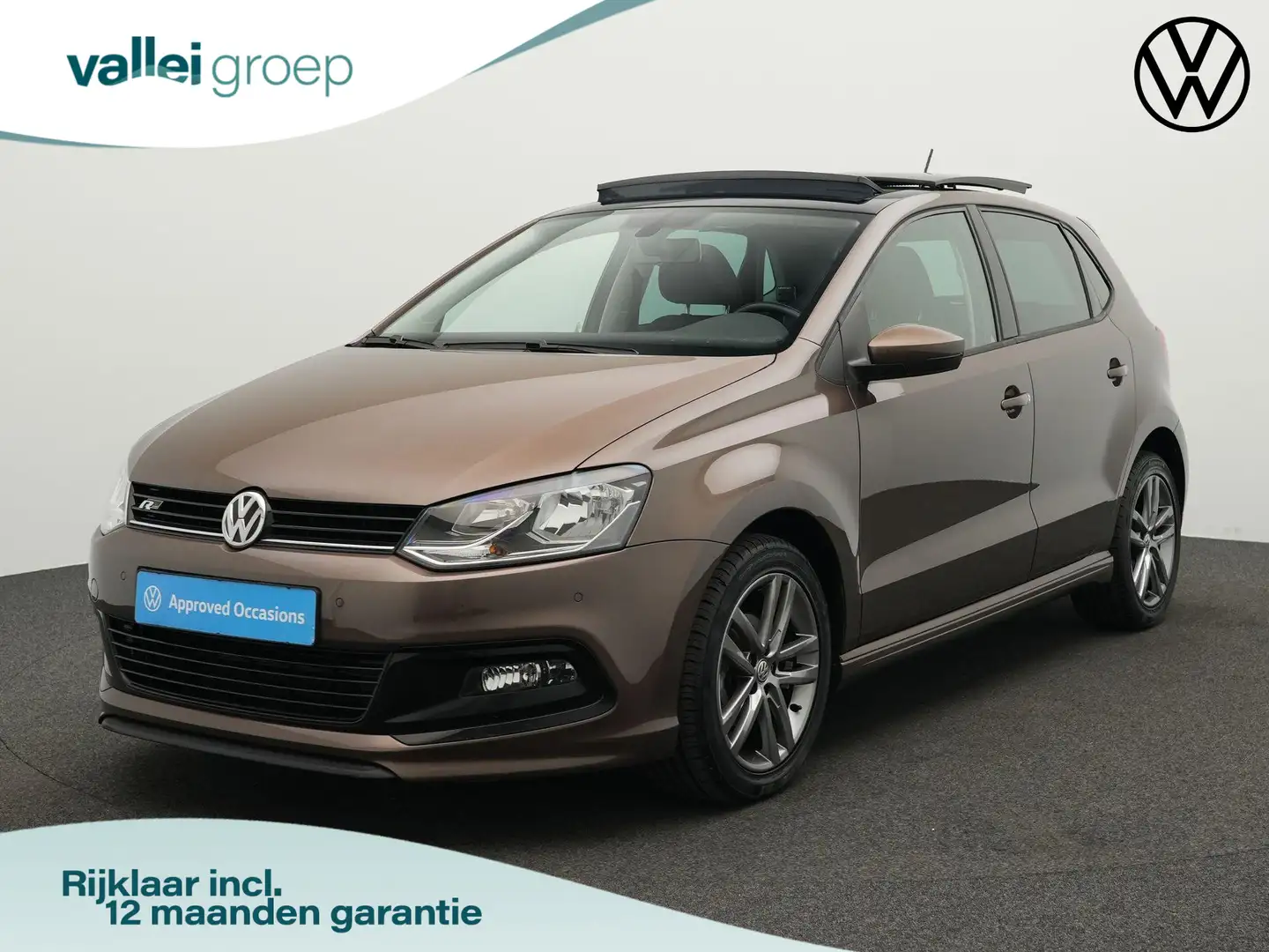 Volkswagen Polo 1.2 TSI 90 pk Highline / R-Line | ORG. NL | Panora Bruin - 1