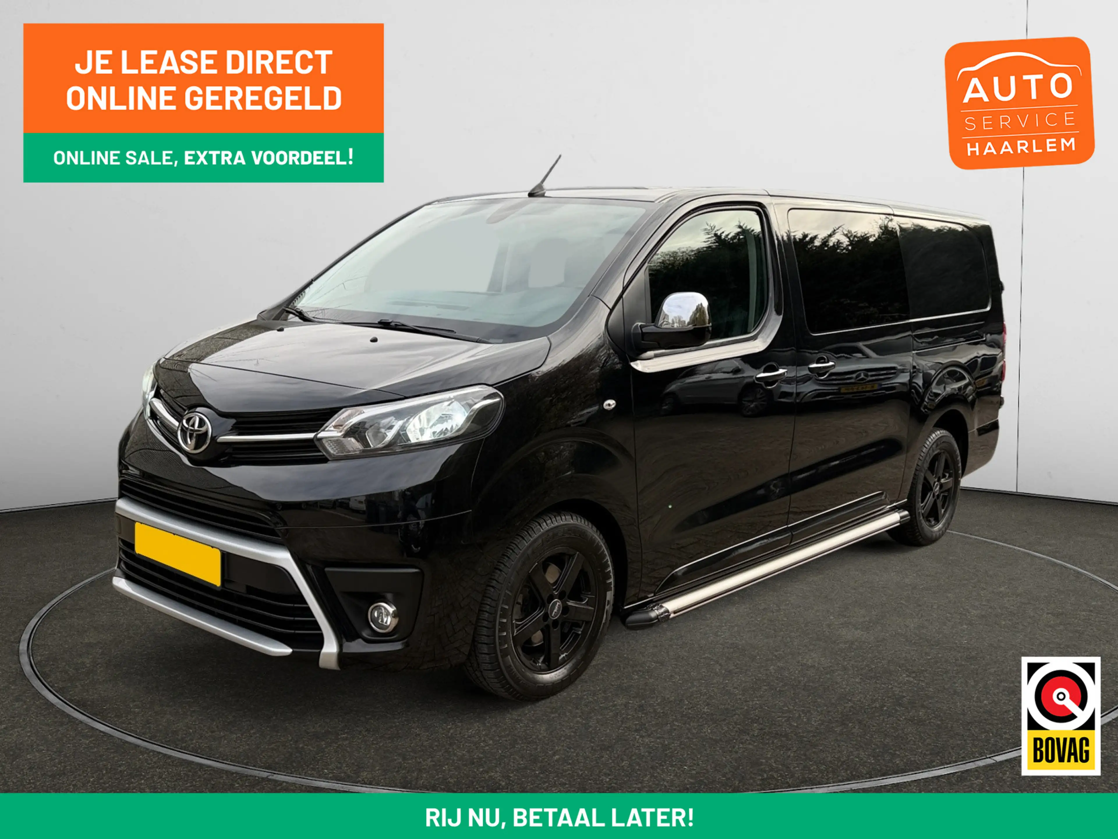 Toyota Proace Worker 2.0 D-4D Dubbele Cabine- 2x Schuifdeur, Led