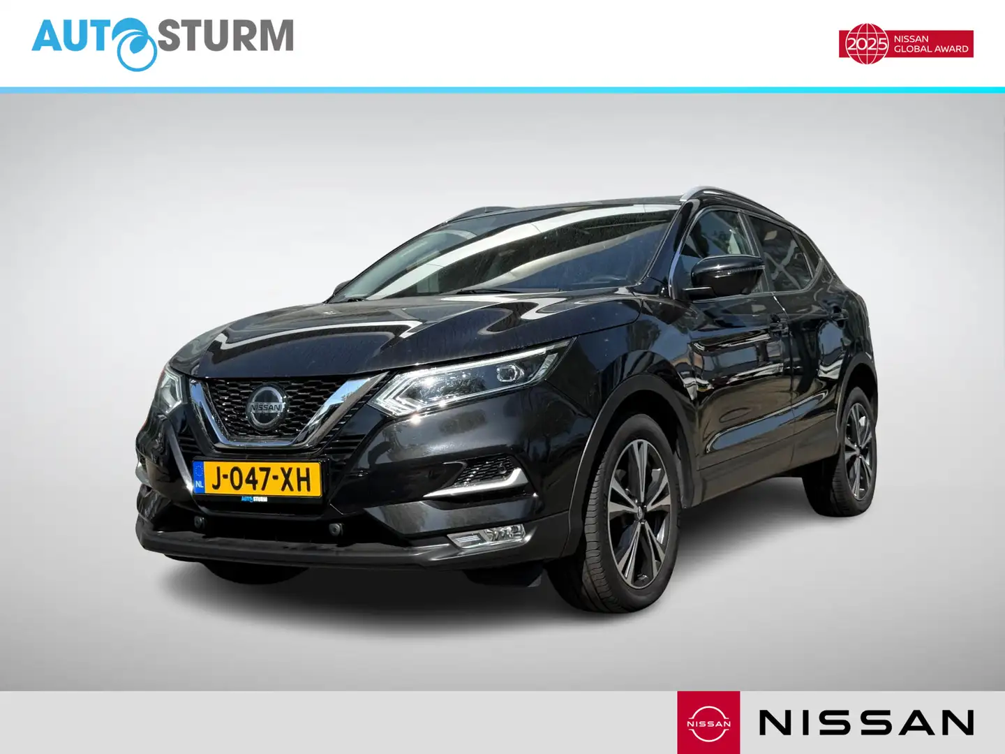 Nissan Qashqai 1.3 DIG-T N-Connecta Design + Vision Pack | Apple Zwart - 1