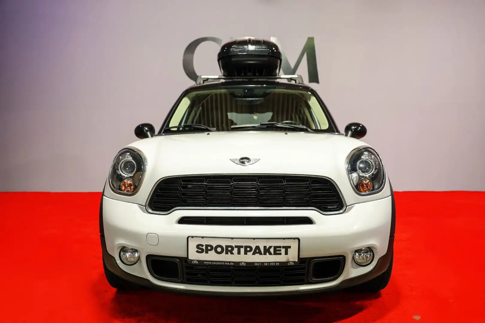 MINI Cooper S COUNTRYMAN S 4X4 NAVI TLEDER XENON AHK Білий - 2