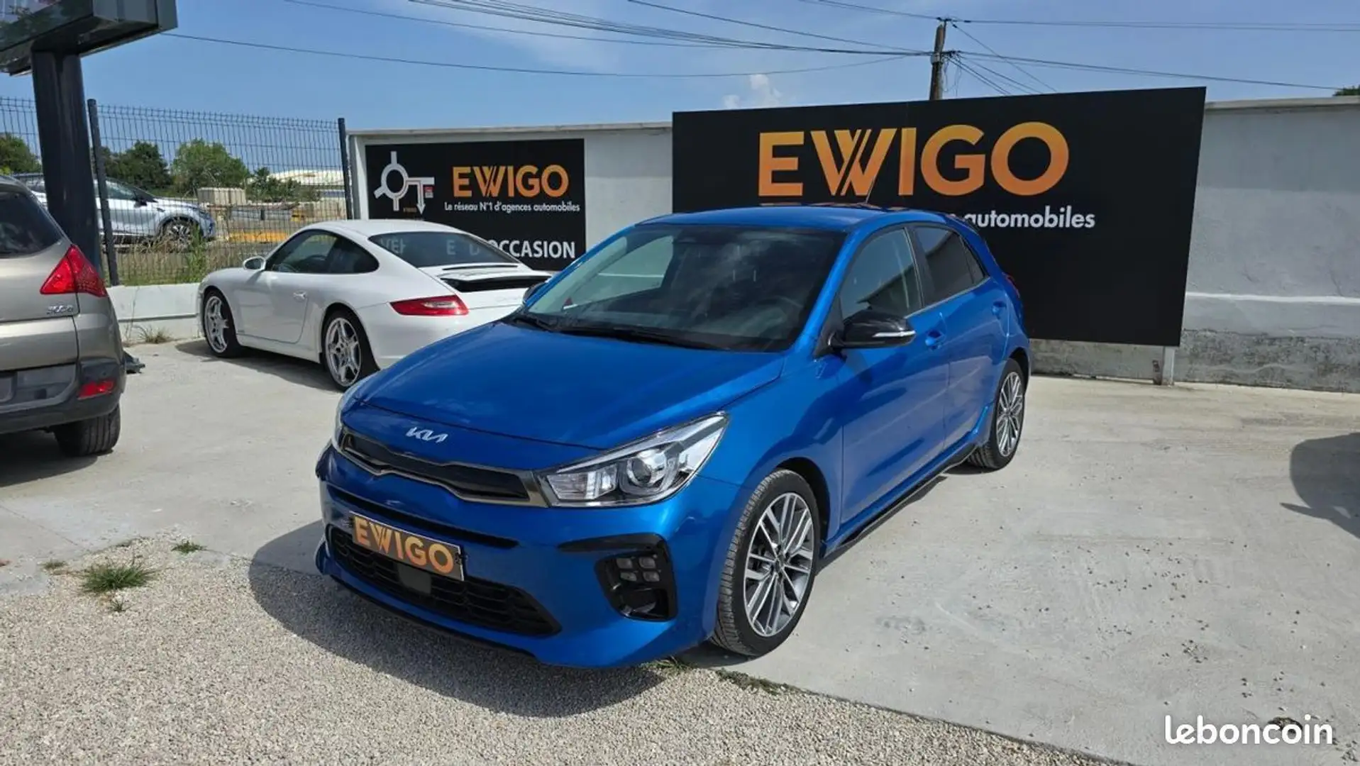 Kia Rio 1.0 T-GDI 100 GT LINE DCT BVA Bleu - 1