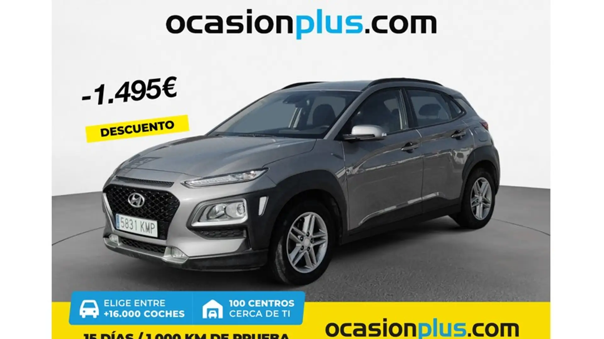 Hyundai KONA 1.0 TGDI Klass 4x2 Gris - 1