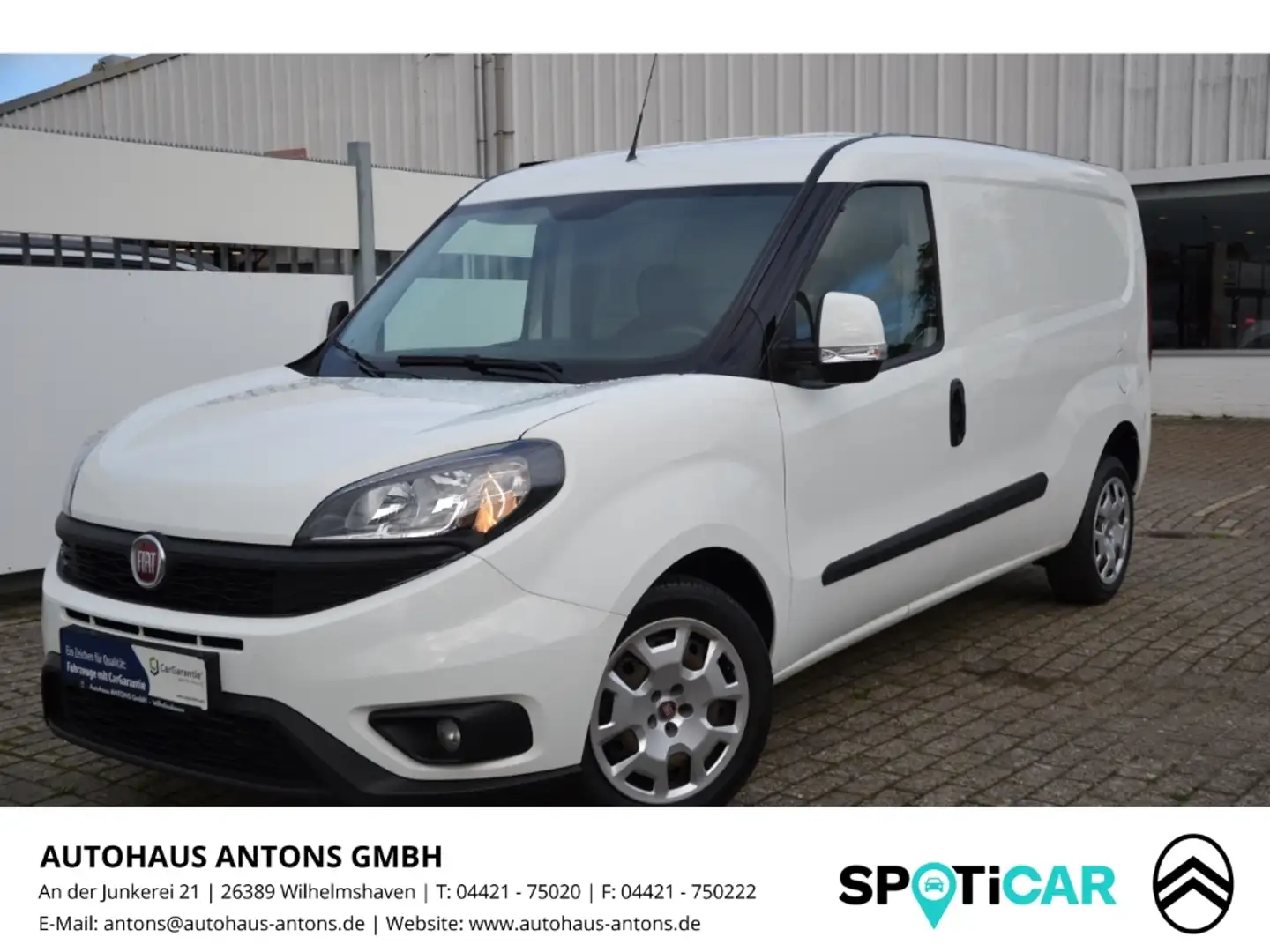 Fiat Doblo 1.6 SX Maxi Kasten Weiß - 1