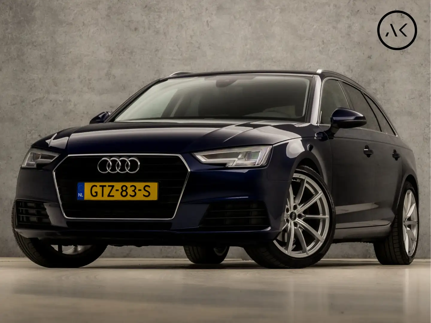 Audi A4 Avant 35 TFSI Sportline Automaat (APPLE CARPLAY, N Modrá - 1