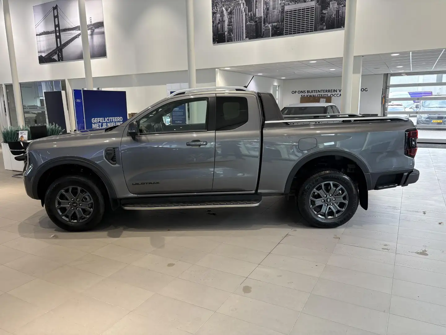 Ford Ranger 2.0 Super Cab EcoBlue Wildtrak | AUTOMAAT | TREKHA Grijs - 2