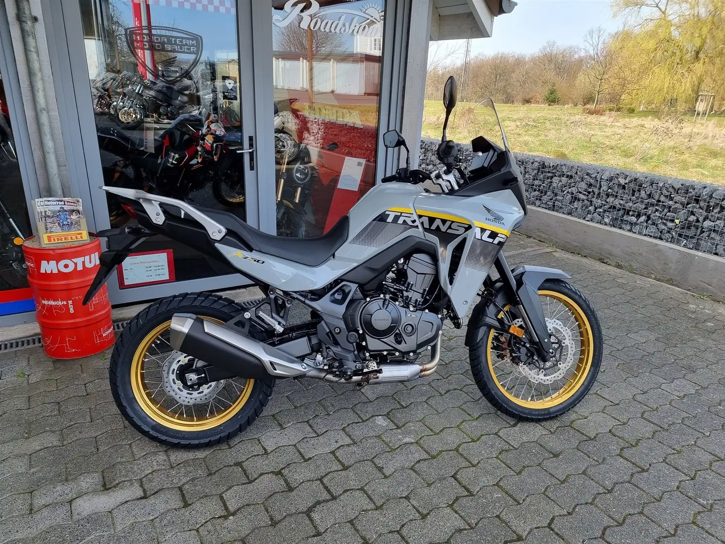 Honda Transalp auf Lager Szary - 2