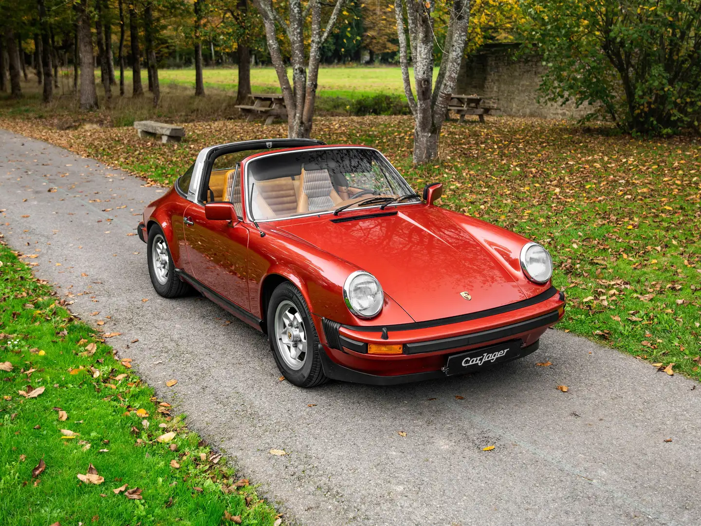 Porsche 911 2.7 Targa 1977 Rouge - 1