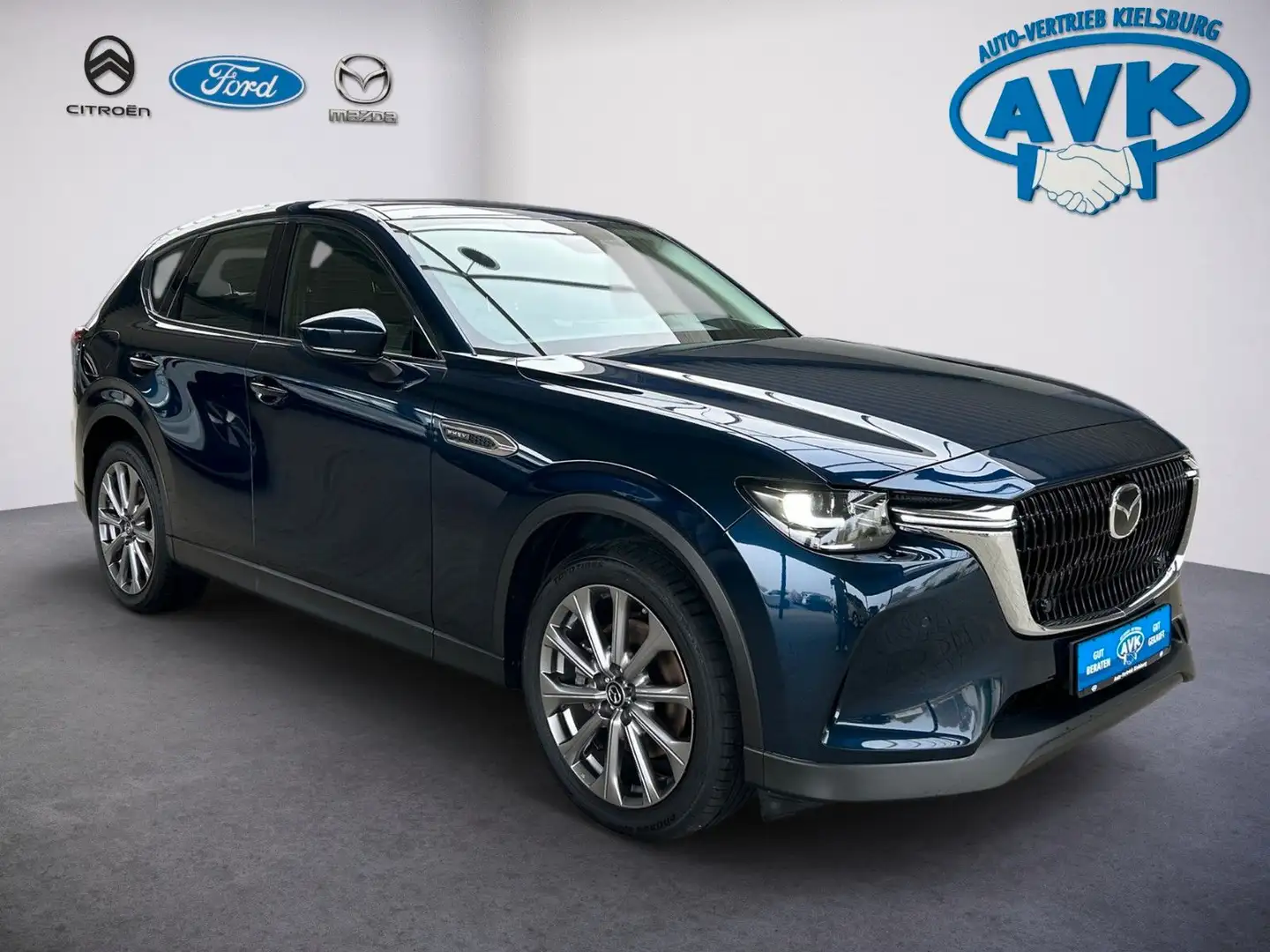 Mazda CX-60 Exclusive-Line Hybrid Panorama Blau - 1