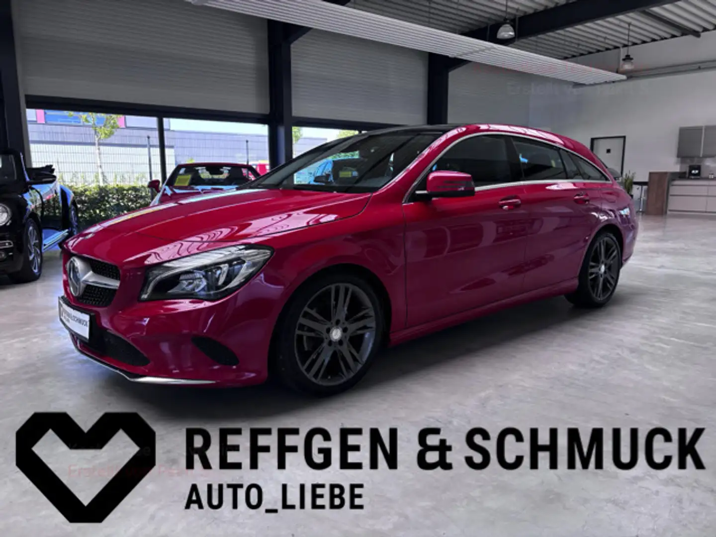 Mercedes-Benz CLA 200 SHOOTING BRAKE AUTOMAT+PANO+NAV+LED+DIST Piros - 1