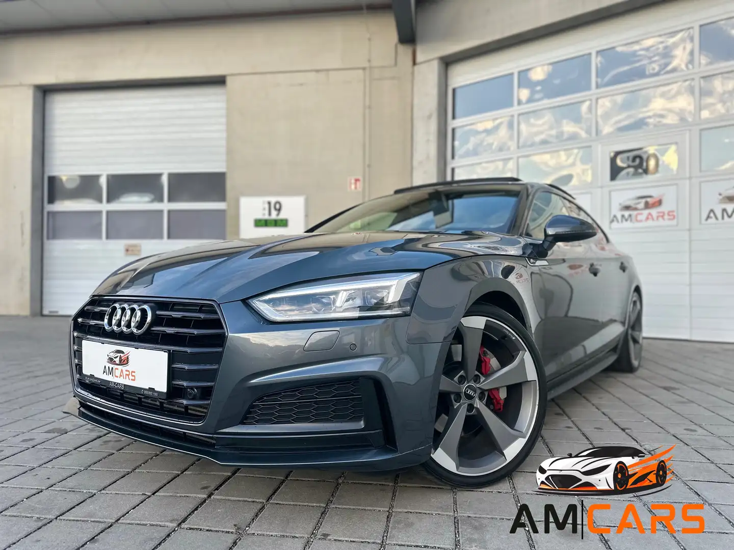 Audi A5 SB 3,0 TDI quattro sport   **MEGA AUSSTATTUNG** Grijs - 1