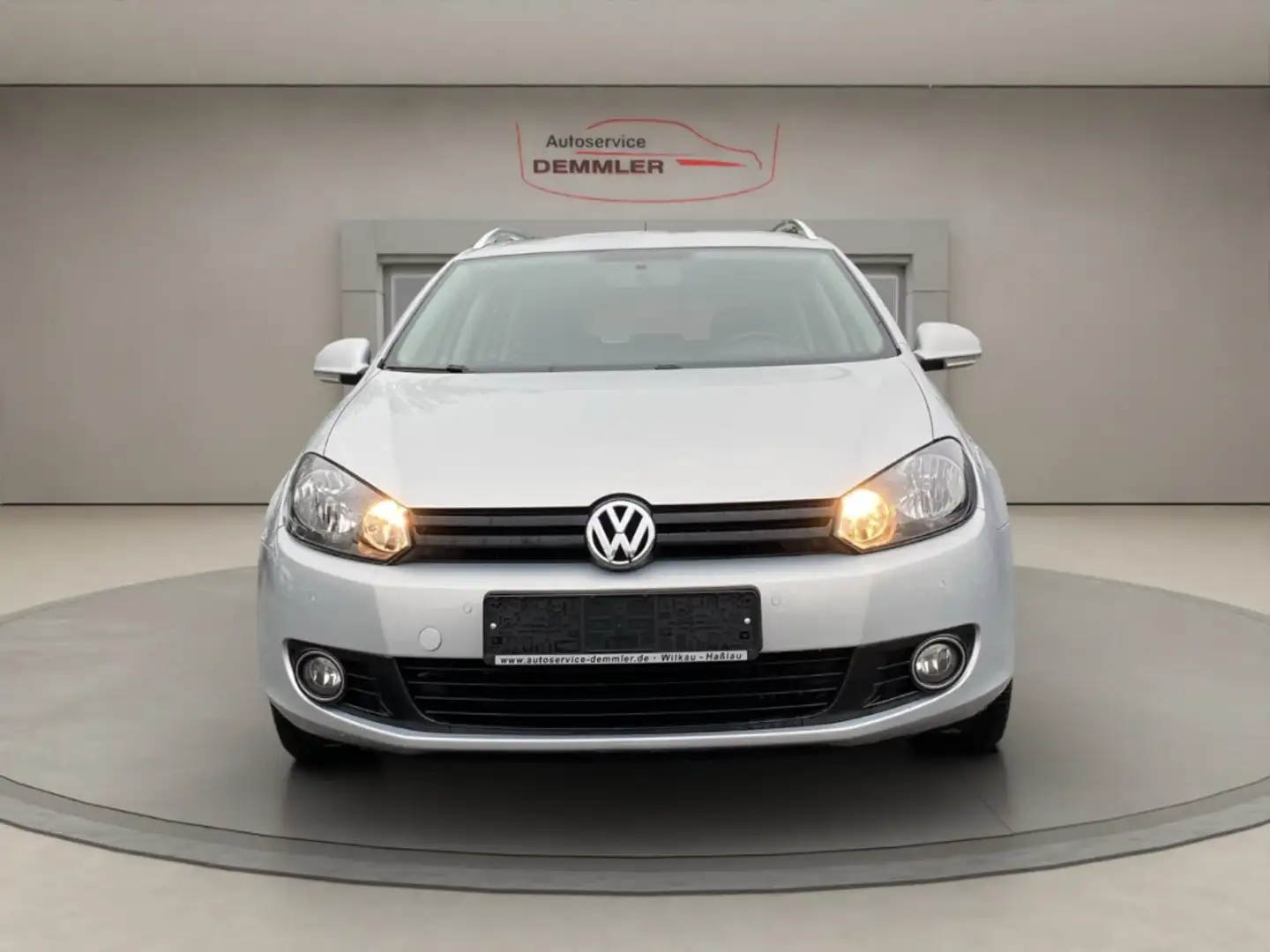 Volkswagen Golf VI Variant 1.2 TSI,Klima,Standheiz.,Tempomat,PDC Zilver - 2