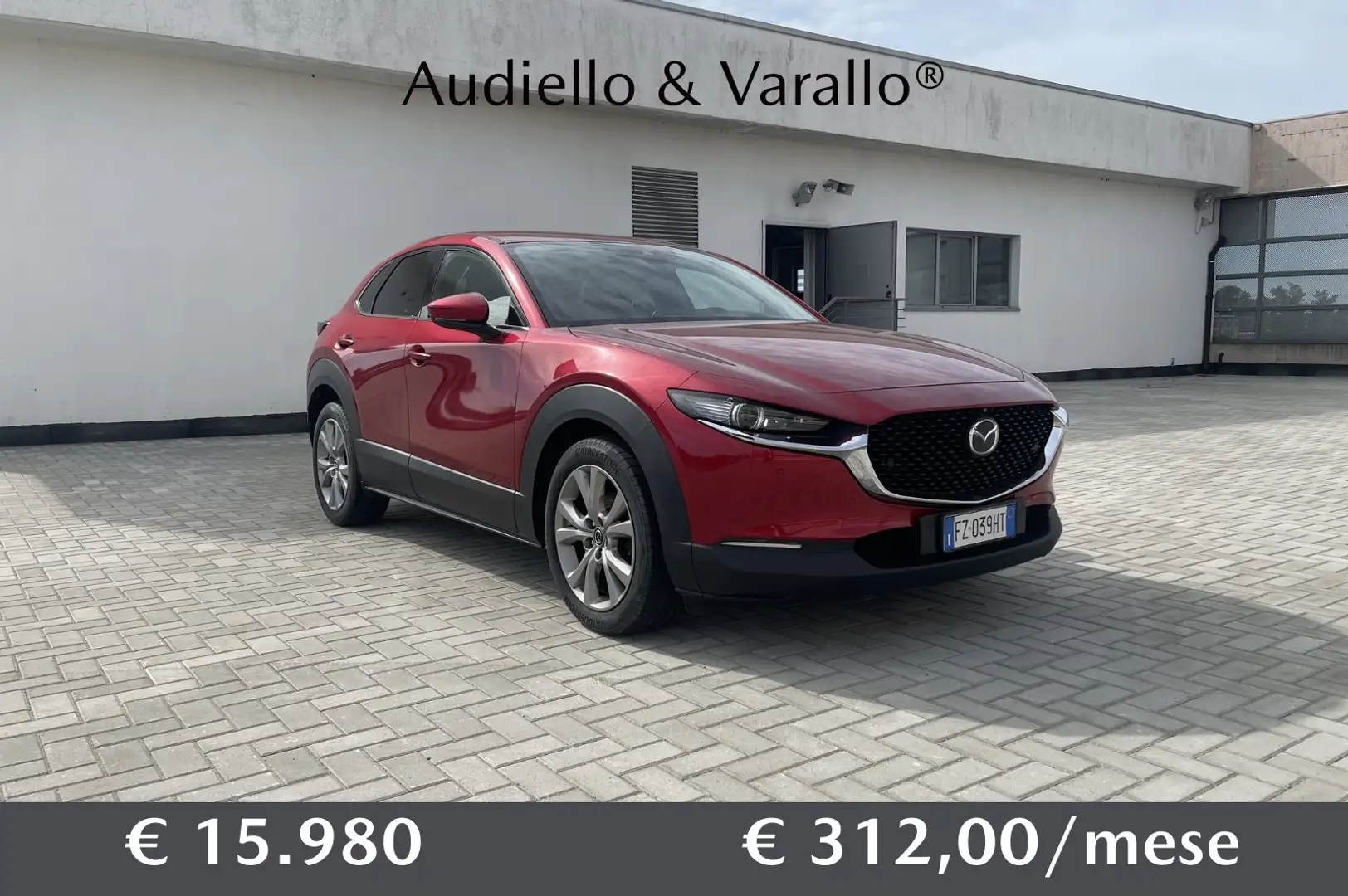 Mazda CX-30 2.0L Skyactiv-G M Hybrid AWD Exceed Rojo - 1