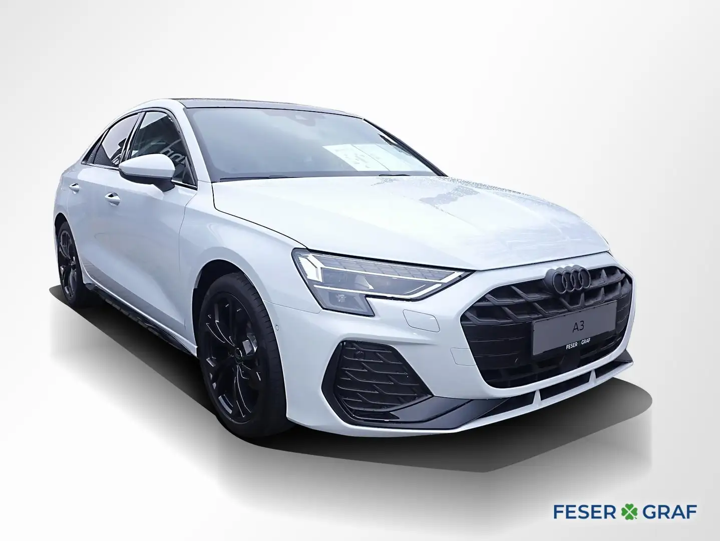 Audi A3 Lim. 35 TDI 2x S line AHK LED Pano Weiß - 2