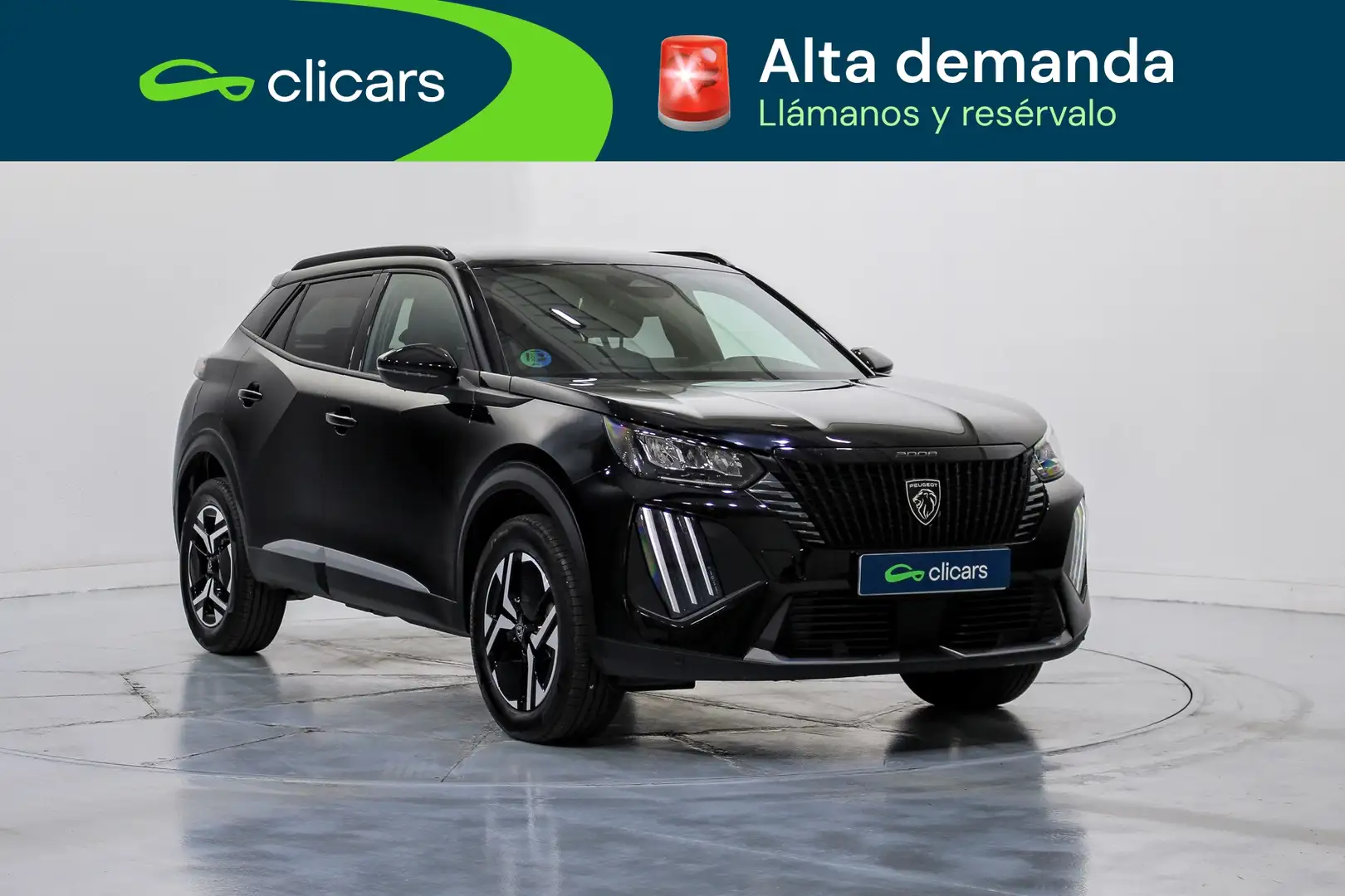 Peugeot 2008 Hybrid 136 Allure eDCS6 Negro - 2