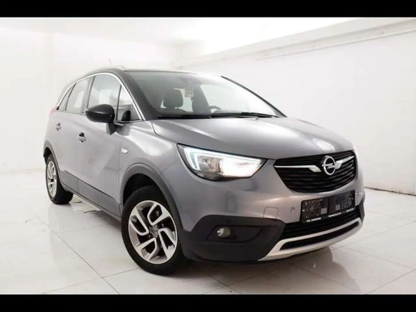 Opel Crossland X 1.2Turbo 110cv gris 03/18 Airco GPS Capteur Cruise Grau - 1