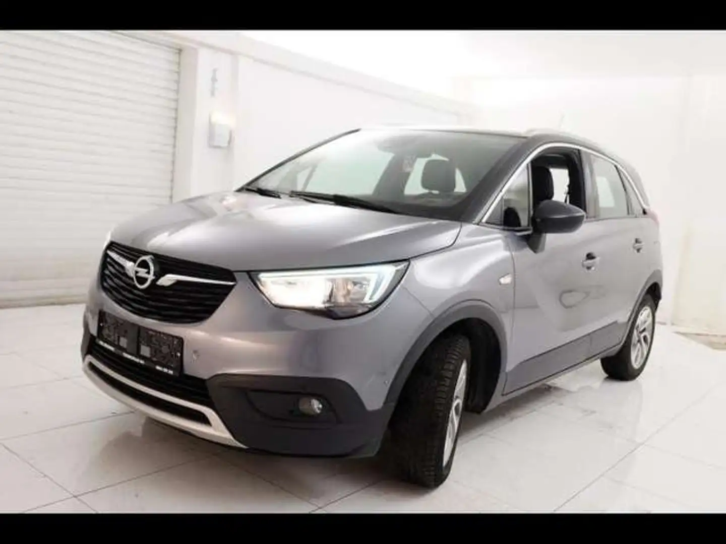 Opel Crossland X 1.2Turbo 110cv gris 03/18 Airco GPS Capteur Cruise Grau - 2