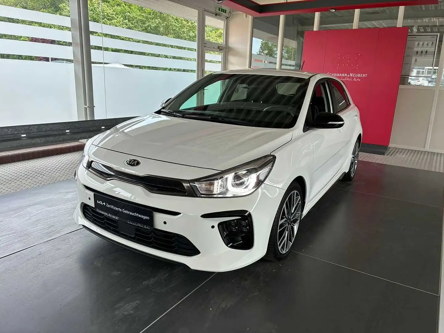 Kia Rio 1.0 T-GDI 120 DCT7 GT Line Weiß - 1