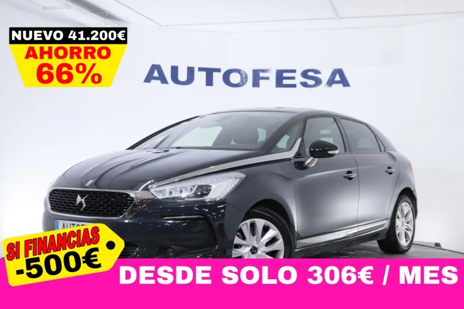 DS Automobiles DS 5 2.0 HEV HYBRID 4X4 AUTO 200CV 5P #CUERO,TECHO PANO - 1