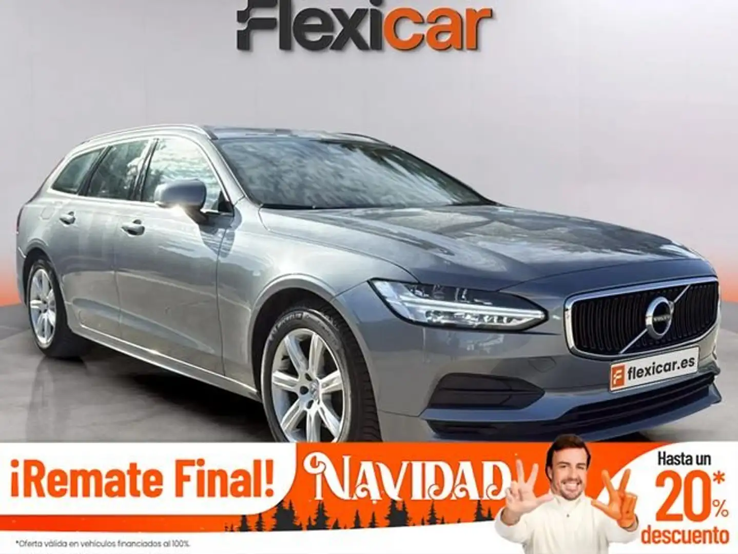 Volvo V90 2.0 D3 Momentum Grau - 1
