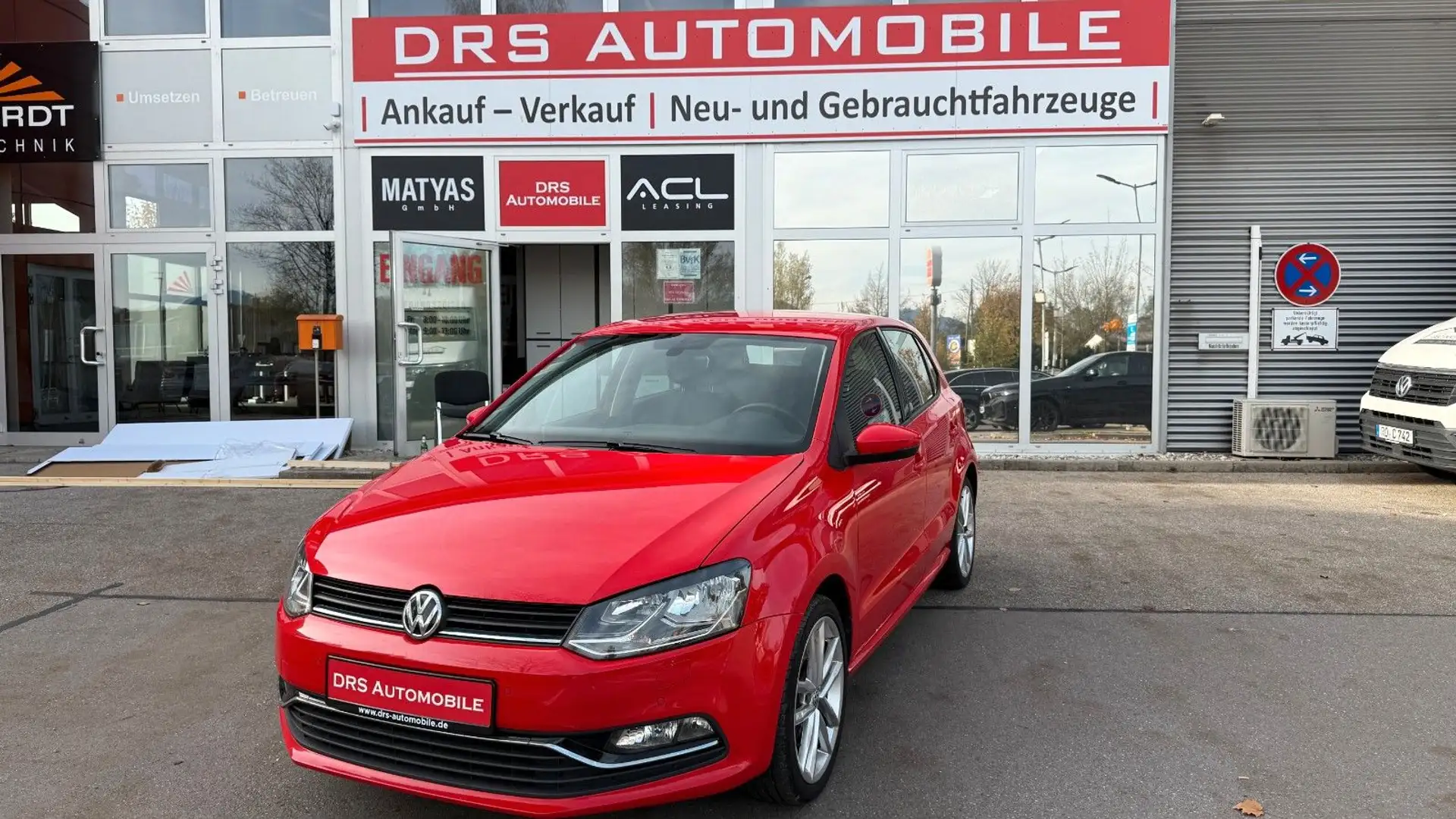 Volkswagen Polo V Highline BMT/Start-Stopp/SHZ/ Rot - 1