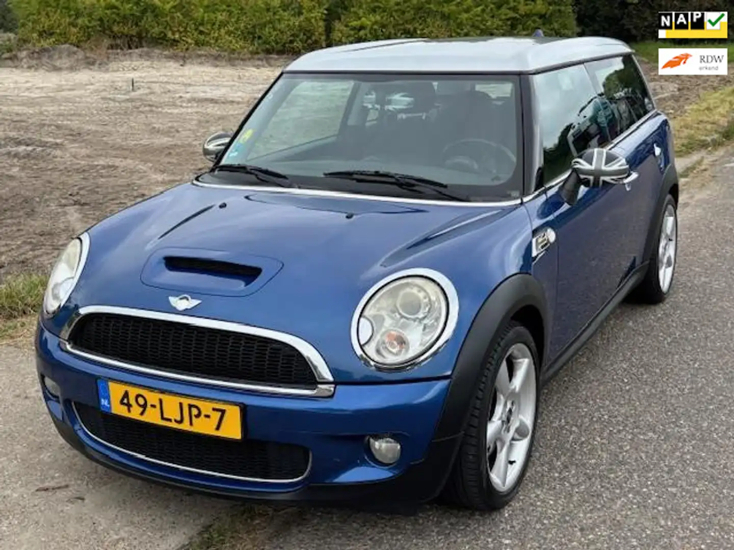 MINI Cooper S Clubman Mini 1.6 ECC Audio/CD Electric pakket Cruisecontro Azul - 1