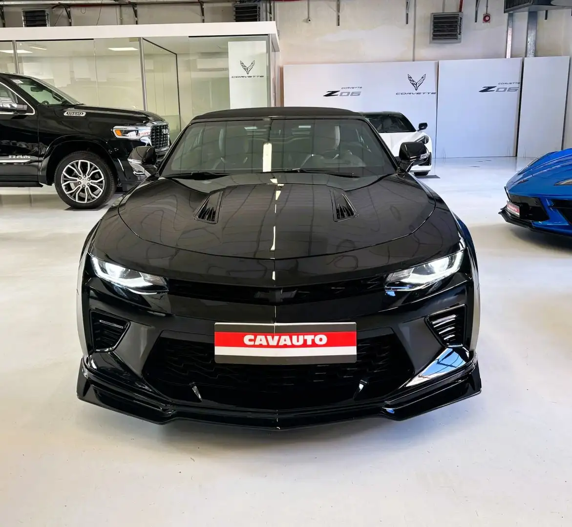 Chevrolet Camaro 2SS CABRIO 6.2 V8 AT - DEPO NO SUPERBOLLO - CARBO Nero - 2