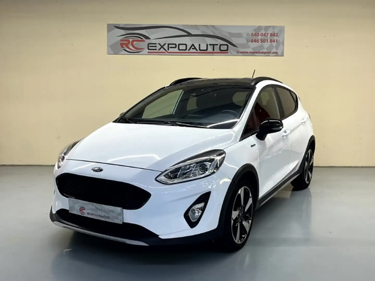 Ford Fiesta 1.0 EcoBoost S/S Active 100 Weiß - 1