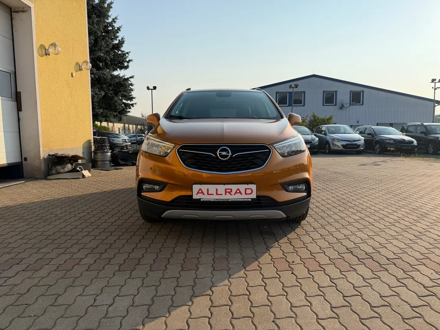 Opel Mokka X 1.4 Turbo- Benzin Allrad Sport-Line Orange - 1