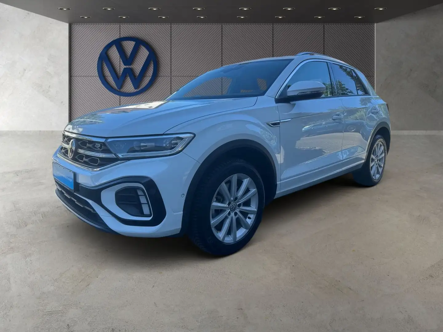 Volkswagen T-Roc 2.0 TSI DSG R-Line 4MOTION Navi AHK Standh Blanc - 2