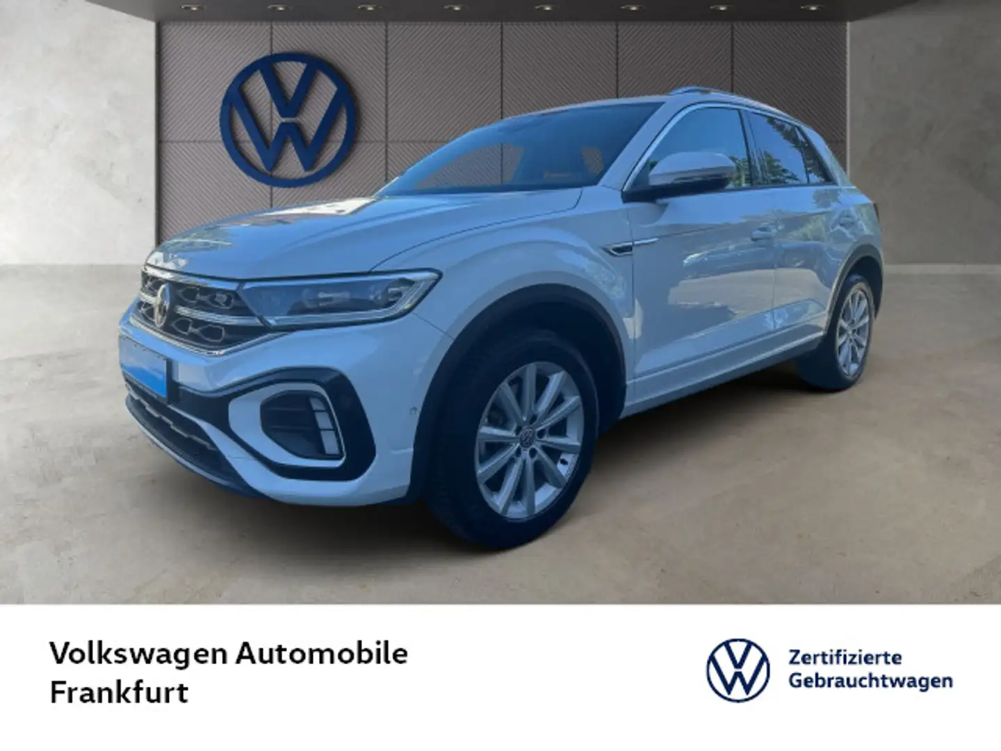 Volkswagen T-Roc 2.0 TSI DSG R-Line 4MOTION Navi AHK Standh Blanc - 1