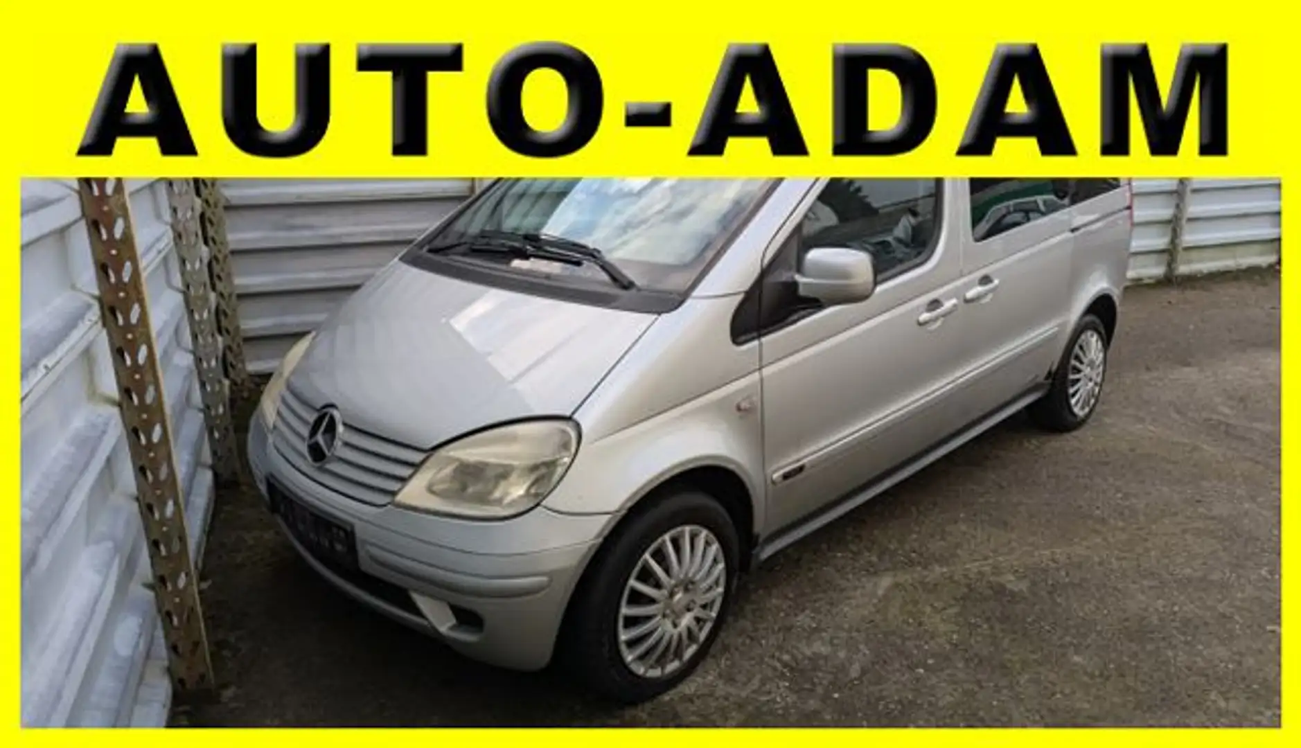Mercedes-Benz Vaneo 1.7 CDI*Behindertengerecht Rampe* Zilver - 2