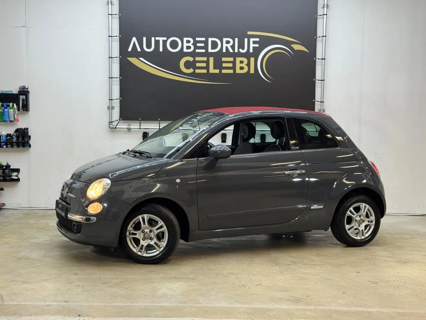 Fiat 500C 0.9 TwinAir Pop 2011 CABRIO|AIRCO|APK|LM14|ELKTRR Gris - 2