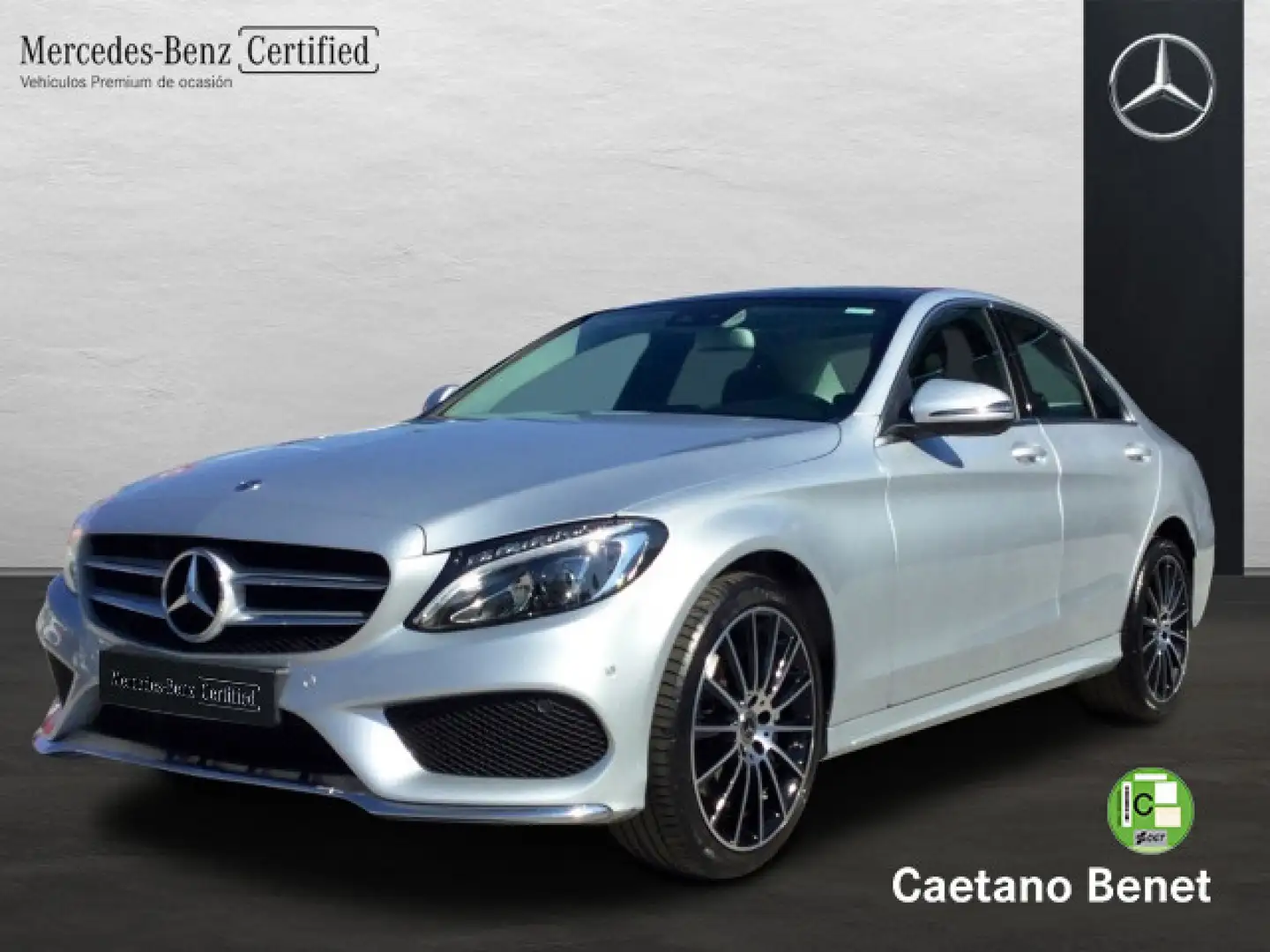 Mercedes-Benz C 220 d Plateado - 1