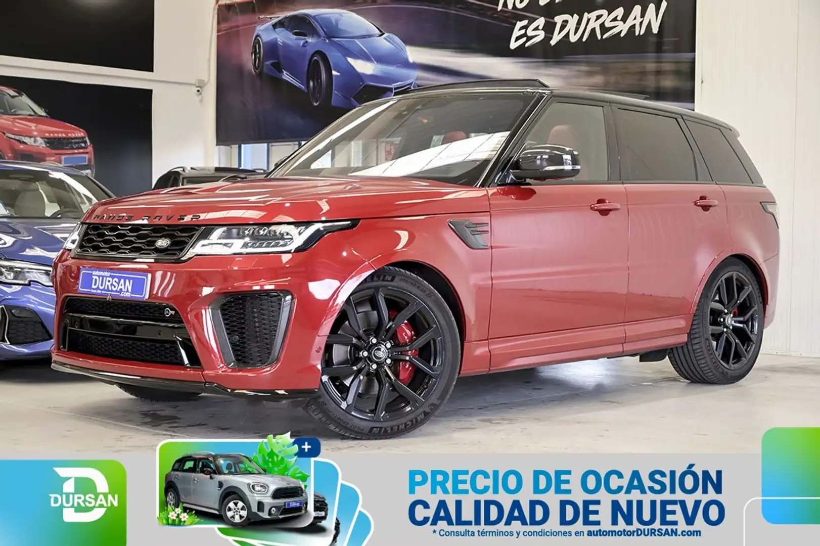 Land Rover Range Rover Sport 5.0 V8 SC SVR Carbon Edition Aut. Rojo - 1