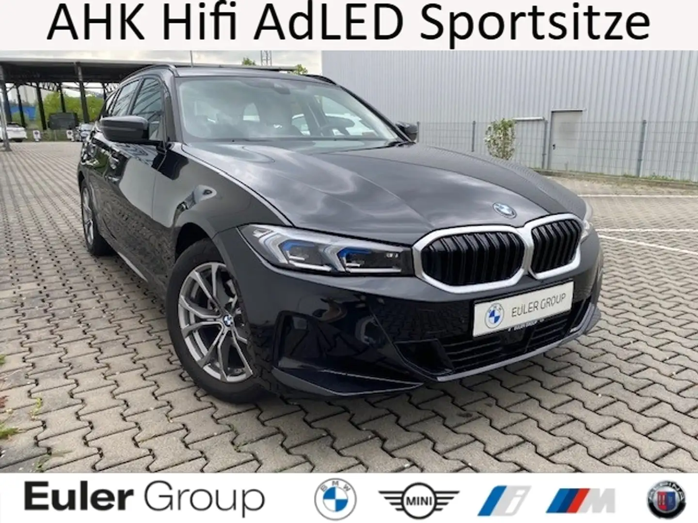 BMW 320 i Sommer17'' AHK Hifi AdLED Sportsitze ParkAss Inn Schwarz - 1