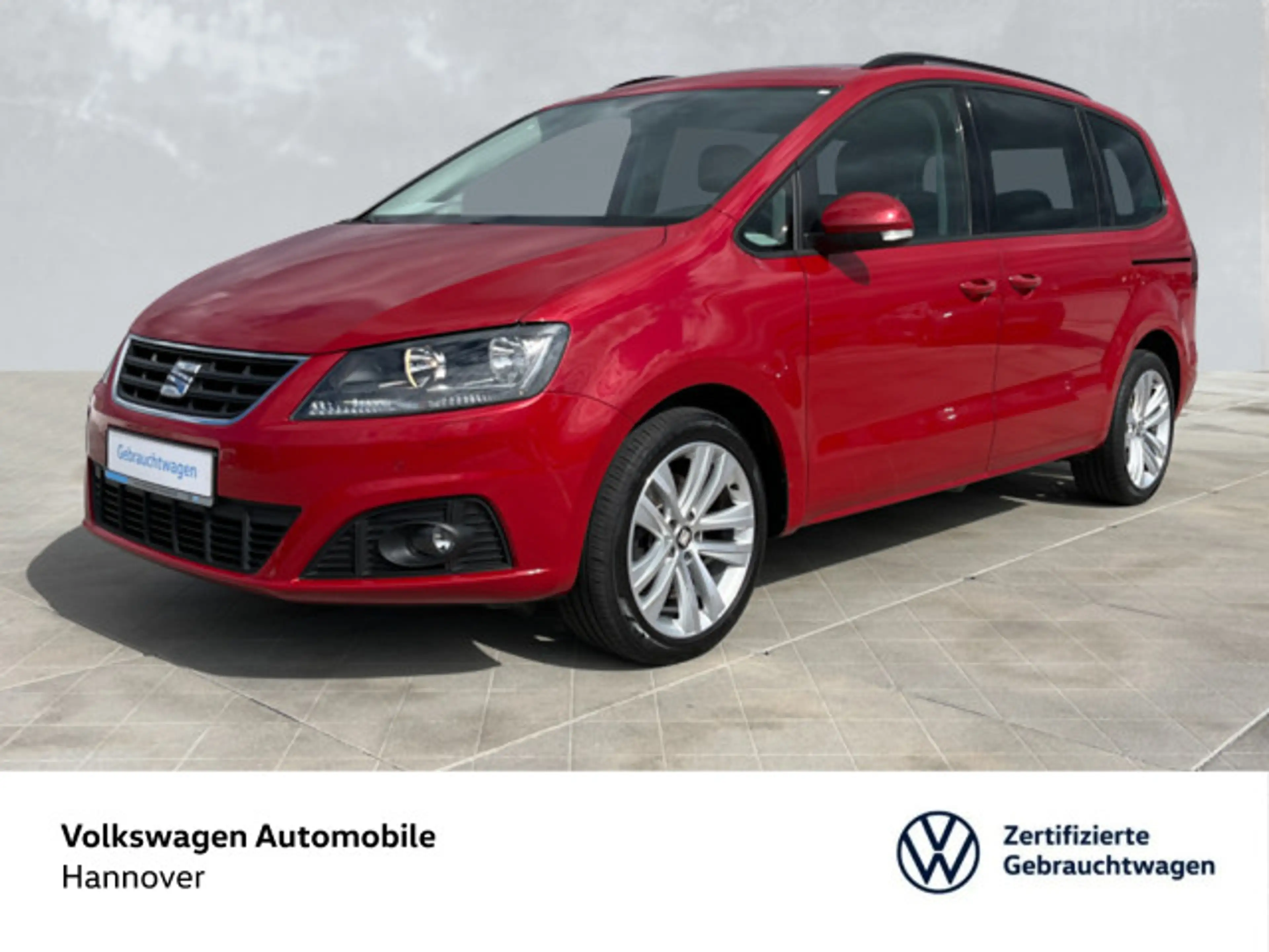 SEAT Alhambra 2.0 TSI DSG Navi AHK "8-fach bereift" 7