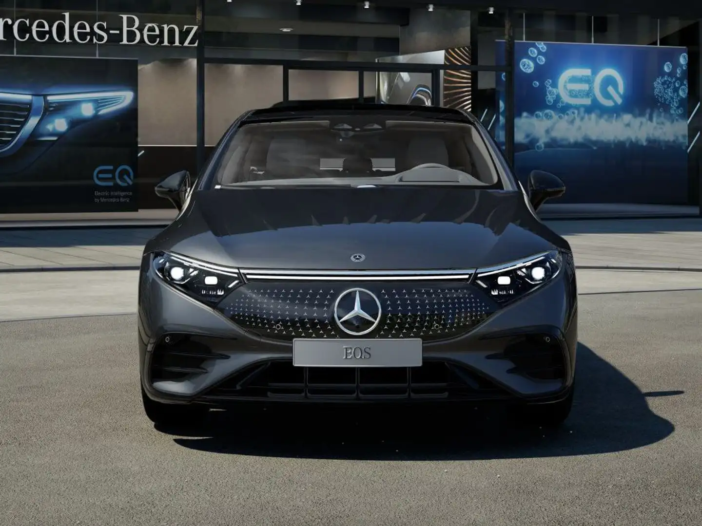 Mercedes-Benz EQS 107.8 kWh 580 4-Matic AMG Line Gris - 2