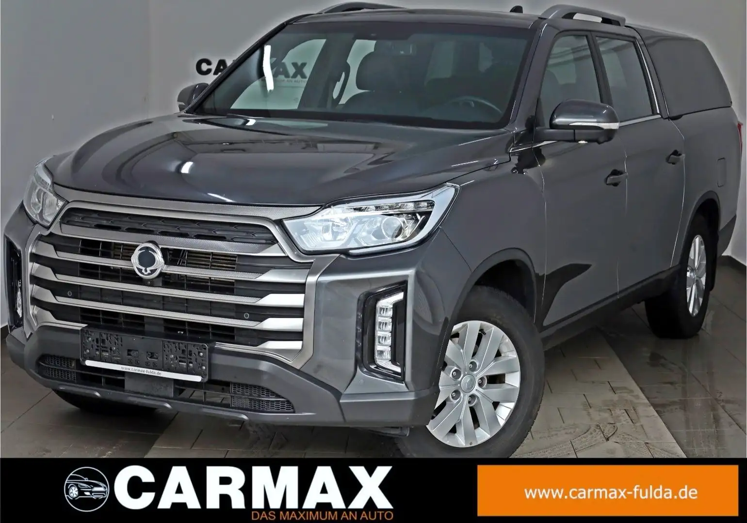 SsangYong Musso Grand Sapphire 4WD,Leder,SD,Hard Top, AHK Grigio - 1