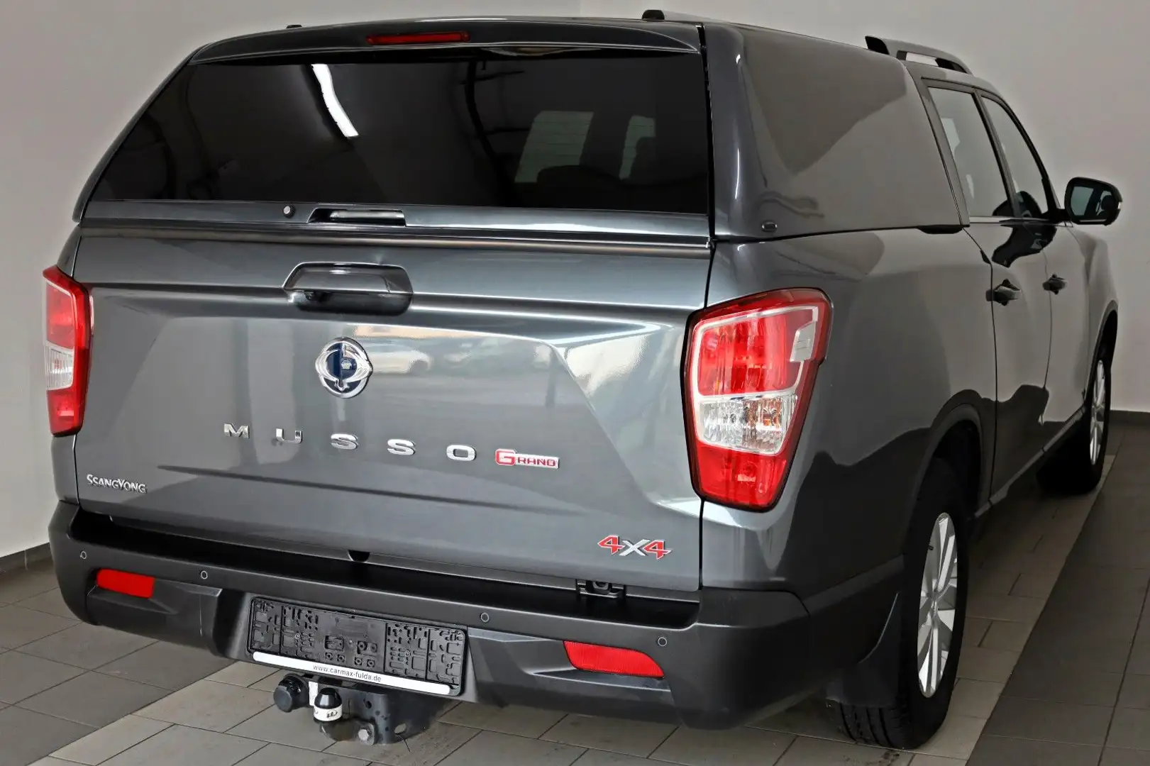 SsangYong Musso Grand Sapphire 4WD,Leder,SD,Hard Top, AHK Gri - 2