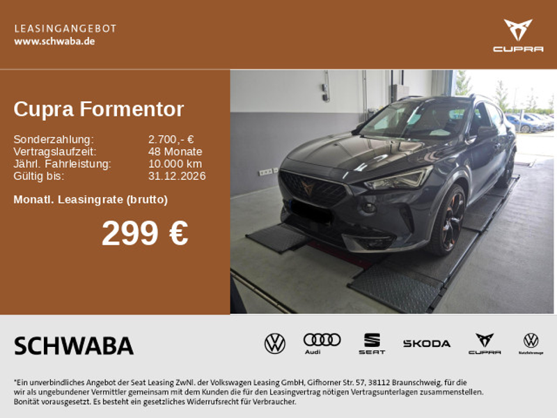 CUPRA Formentor VZ 2.0 TSI DSG *AHK*KAM*LED*NAVI*LANE* — photo 2